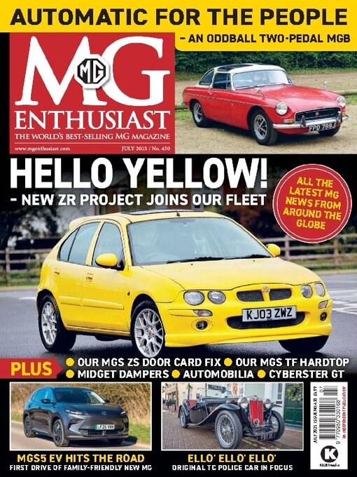 Title details for MG Enthusiast by Kelsey Publishing Ltd - Available